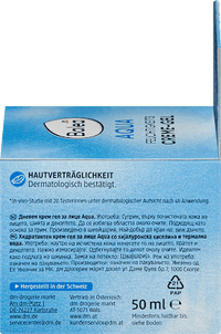 Gezichtscrème Gel Aqua, 50 ml
