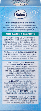 Gesichtscreme Gel Beauty Hyaluron Hydro Plump, 50 ml