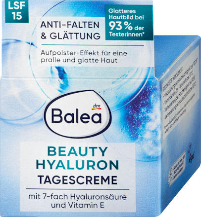 Gesichtscreme Hyaluron Beauty LSF 15, 50 ml