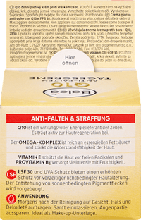 Gesichtscreme Q10 Anti-Falten LSF 30, 50 ml