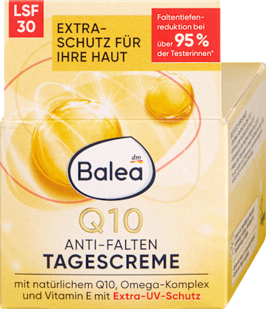 Gesichtscreme Q10 Anti-Falten LSF 30, 50 ml