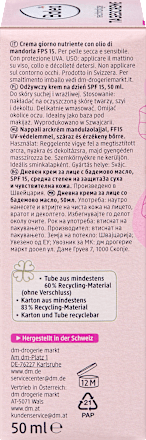 Rijke gezichtscrème SPF 15, 50 ml