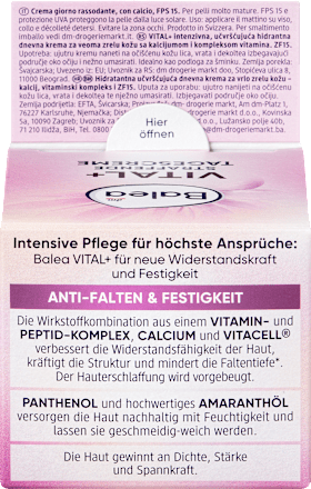 Gesichtscreme Vital+ LSF 15, 50 ml