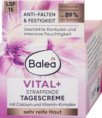 Gesichtscreme Vital + straffend LSF 15, 50 ml