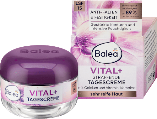Gesichtscreme Vital + straffend LSF 15, 50 ml