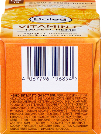 Balea Vitamine C Gezichtscrème SPF 15, 50 ml