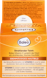 Vitamine C Gezichtscrème SPF 15, 50 ml