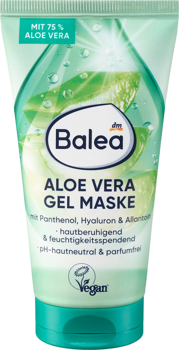 Balea Gesichtsmaske Gel Aloe Vera, 75 ml