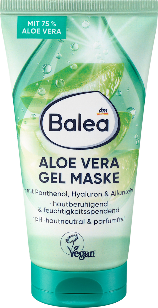Masque visage en gel à l'aloe vera Balea, 75 ml