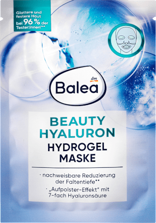 Gezichtsmasker Hydrogel Beauty Hyaluron, 1 st