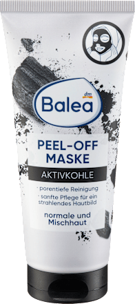 Gesichtsmaske Peel-Off Aktivkohle, 100 ml