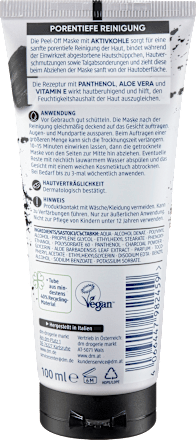 Gesichtsmaske Peel-Off Aktivkohle, 100 ml