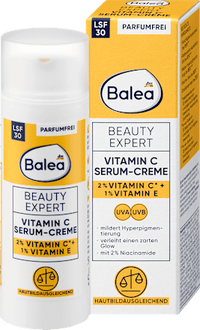 Beauty Expert Vitamine C Serum-Crème SPF 30, 50 ml