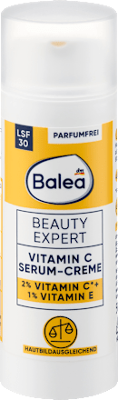 Beauty Expert Vitamine C Serum-Crème SPF 30, 50 ml