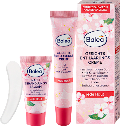 Haarentfernungsset Gesicht (Enthaarungscreme 20ml & Balsam 5ml), 1 St