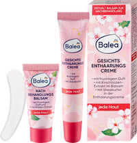 Haarentfernungsset Gesicht (Enthaarungscreme 20ml & Balsam 5ml), 1 St