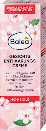 Haarentfernungsset Gesicht (Enthaarungscreme 20ml & Balsam 5ml), 1 St