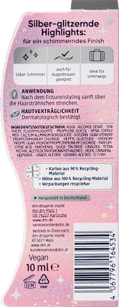 Haargel Highlighter Stick Silber Stay wild, Child, 10 ml Balea
