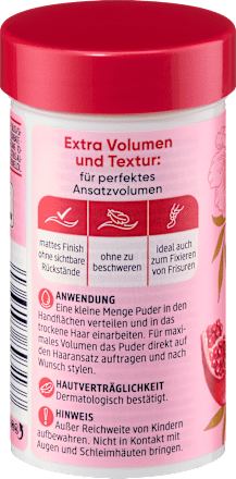 Haarpuder Volumen Pomegranate, 10 g