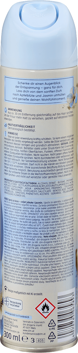 Balea Haarspray pure softness, 300 ml
