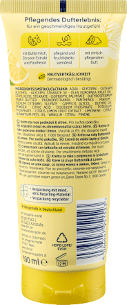 Handcreme Buttermilk & Lemon, 100 ml