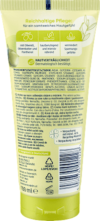 Handcreme Olive, sehr trockene Hände, 100 ml