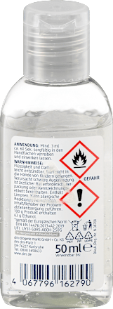 Handhygiënegel reisformaat, 50 ml