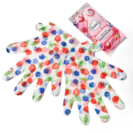 Handmaske Sweet Berry bedruckt (1 Paar), 2 St