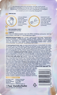 Handschuhmaske Coconut Pearl (1 Paar), 2 St