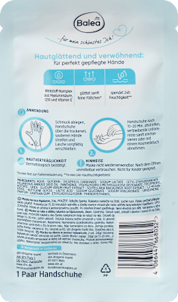 Handschuhmaske Hyaluron (1 Paar), 2 St Balea