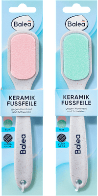 Hornhautentferner Fußfeile Keramik, 1 St