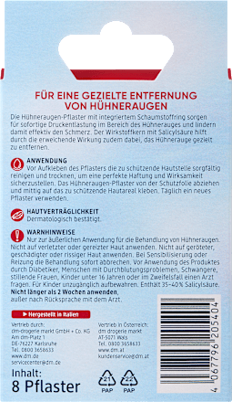 Hühneraugenpflaster, 8 St