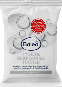 Hygiene Reinigungstücher, Reisegröße, 10 St