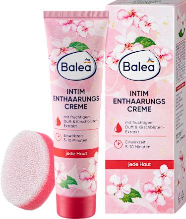 Intim Enthaarungscreme mit Kirschblüten-Extrakt, 100 ml