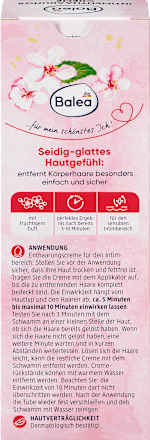 Intim Enthaarungscreme mit Kirschblüten-Extrakt, 100 ml