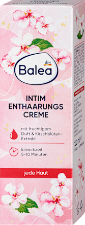 Intim Enthaarungscreme mit Kirschblüten-Extrakt, 100 ml