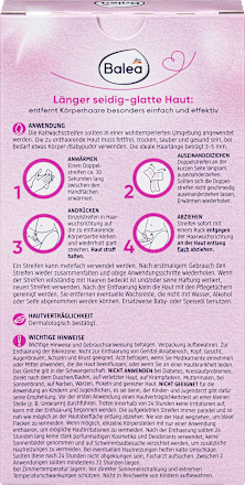 Kaltwachsstreifen Bikinizone (16+4 Gratis), 20 St Balea