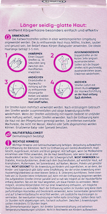 Kaltwachsstreifen Bikinizone, 16 St