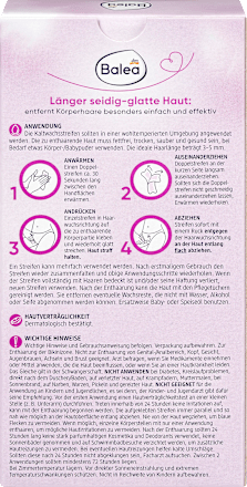 Kaltwachsstreifen Bikinizone, 16 St