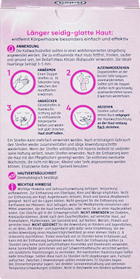 Kaltwachsstreifen Gesicht, 20 St