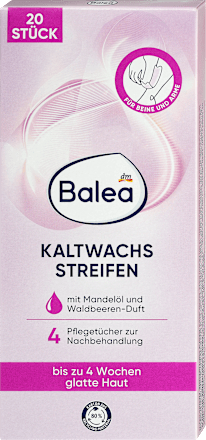 Koude wasstrips lichaam, 20 stuks