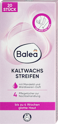 Koude wasstrips lichaam, 20 stuks