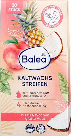 Kaltwachsstreifen Tropic, 20 St Balea