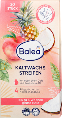 Kaltwachsstreifen Tropic, 20 St Balea