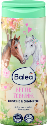 Kinder Duschgel & Shampoo 2in1 Better Together, 300 ml Balea
