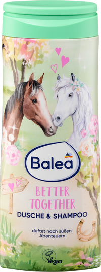 Balea Kinder Duschgel & Shampoo 2in1 Better Together, 300 ml