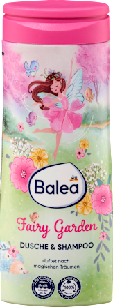 Kinder Duschgel & Shampoo 2in1 Fairy Garden, 300 ml Balea