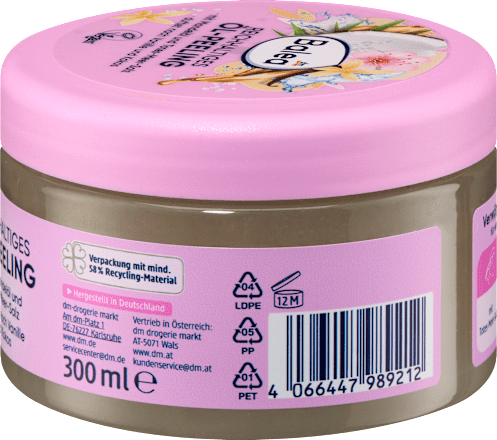 Körperpeeling reichhaltig, 300 ml