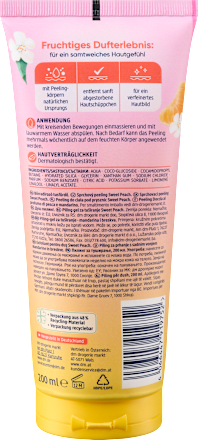Körperpeeling Sweet Peach, 200 ml