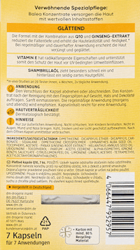 Konzentrat Kapseln Anti-Falten Q10, 7 St
